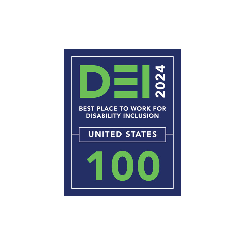DEI 2024 best place to work for disability inclusion - United States
