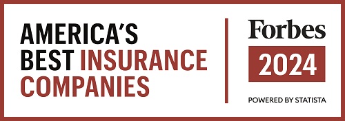 Forbes 2024 Americas Best Insurance Companies Logo 